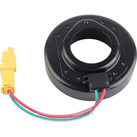 Bobine d'embrayage de compresseur de climatisation à 2 broches, pièce de rechange pour bobine d'embrayage magnétique/électromagnétique pour les modèles Peugeot 307, 308, 408, 508, CC, SW, 3008 et 5008 (1/5)
