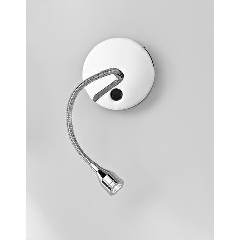 Applique In Metallo Moderna Spy Cromo Lucido Led (1/2)