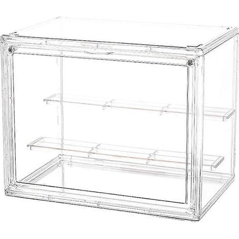 Dreistufiger Acryl-Displayständer (1 Stück), staubdichte Aufbewahrung in Leiterform für Anime-Figuren, Überraschungsboxen und Schmuck. (1/5)