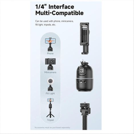Stabilisateur de cardan P03 Pro avec suivi du visage et IA (1/5)