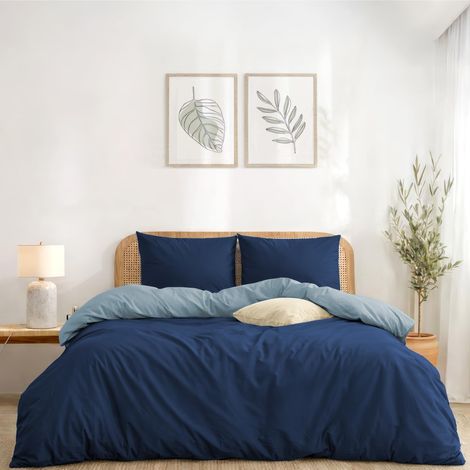 Housse de Couette 200x200 avec 2 Taies d'oreiller 50x70 cm (1/5)