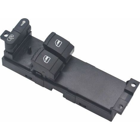 Interrupteur Commande Leve vitre Bouton pour Fenêtre 1J3959857 pour Golf 4 Leon Fabia Octavia,Convient pour Volkswagen Golf Passat B5 MK4 Jetta Bora (1/4)