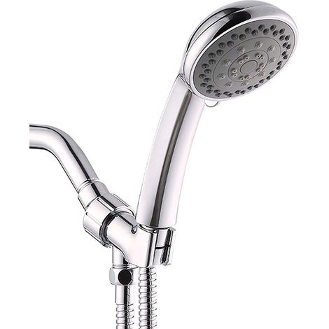 Shower Head， Handheld Spray High Pressure Shower Head and Hose , - 1.5M Hose - Shower Head Holders (1/5)