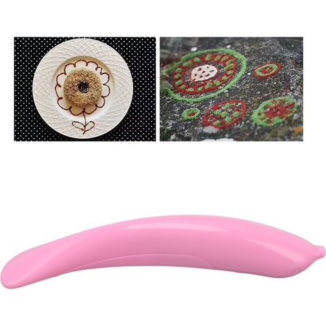 Stylo électrique pour latte art, stylo pour latte art oiseau, décorateur de gâteaux, stylo à épices amusant, décorateur violet (1/5)