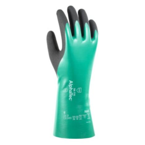 Ansell Chemikalienschutz-Handschuh-Paar AlphaTec 58-735, Handschuhgröße: 10
