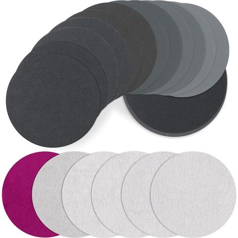 Schleifpapier 125mm Klett Körnung 320 Exzenterschleifer 30 (1/5)