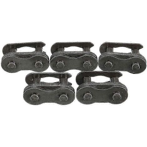 jeux de 415 maillons principaux de chaîne pour pièces de moteur de moto deux temps de 80 cm3 (1/5)