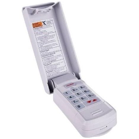 Télécommande sans fil pour porte de garage compatible Intellicode GK-R, portée de transmission de 100 m, clavier rétroéclairé pour une utilisation domestique (1/4)