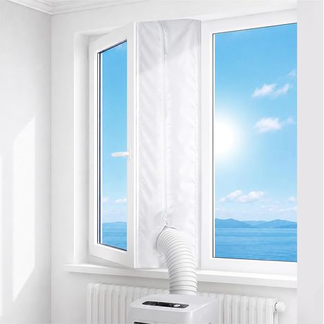 Burlete para aire acondicionado de ventana (abertura simple, longitud 5,6 metros, 1 unidad). (1/5)