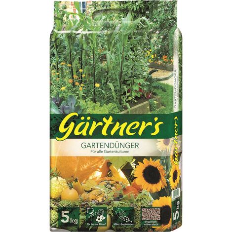 Gärtner's Gartendünger 5 kg. org.-mineral.