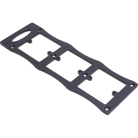 Gabarit de découpe de boîte arrière de Prise électrique, Outil de Pochoir pour électriciens en Acier au Carbone Type 86 avec Oreille (1/5)