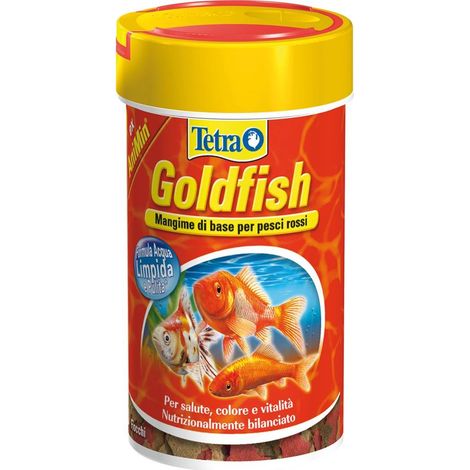 Tetra Goldfish mangime di base per salute colore e vitalità di pesci rossi: 100 ml - 20 g