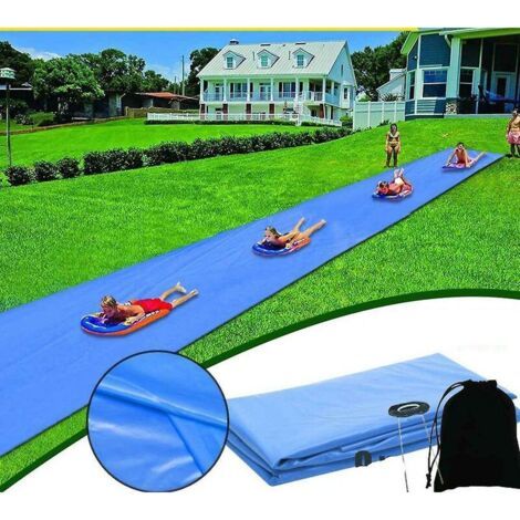 FLITI Sommerpool, Spielgarten, Wasserrutsche mit Surfmatte
