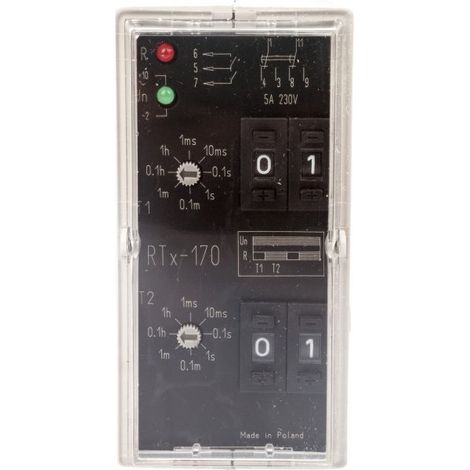 relais temporisé Schneider Electric rtx-170 5A 220-230V AC/DC