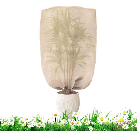 Housses De Protection Contre Le Gel pour - Couverture en Jute avec Cordon (1/5)