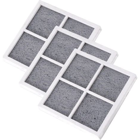 Confezione da 3 filtri dell'aria di ricambio per frigoriferi LG Pure n Fresh – Carbone attivo per l'eliminazione degli odori – Installazione semplice (1/5)