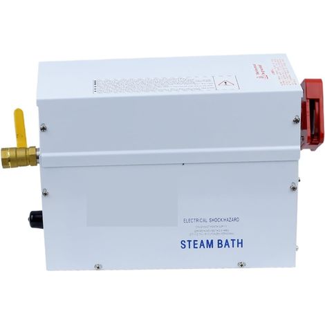 Poêle de sauna Poêle de sauna électrique, Générateur de bain de vapeur de Machine de Sauna de 3KW, Spa de perte de poids détend la vapeur fatiguée de salle de bains de vapeur humide de panneau de comm (1/5)