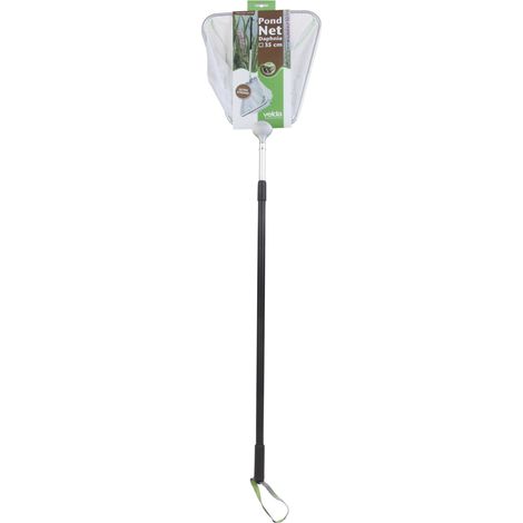 Velda Teichkescher eckig 35 cm Daphnia mit Teleskopstiel bis 180 cm 127642 (1/3)