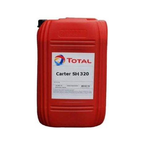 TOTAL CARTER SH 320 Synthetic Oil (PAO) for Enclosed Gears - 20-liter container