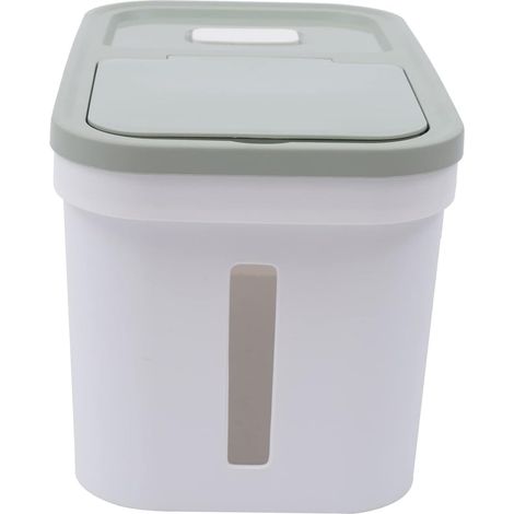 Gojoy – Boîte à riz hermétique 10kg – Récipient de stockage étanche – Dimensions 22x38x23cm – Gobelet inclus pour dosage facile (1/5)