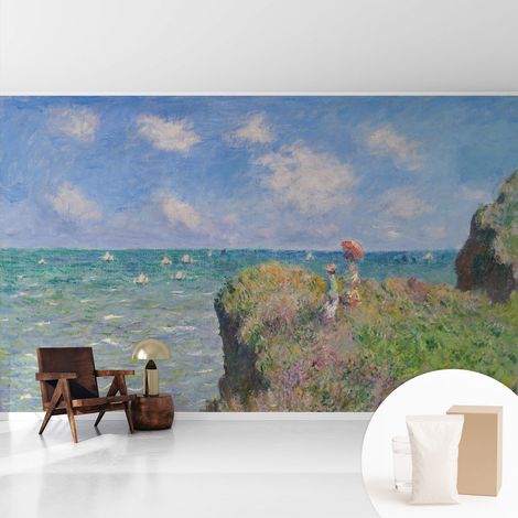 Tapete Vliestapete mit Kleber Wandtapete modern - Tapete mit Motiv - Tapete Schlafzimmer Ruhige Landschaft 416x254 cm