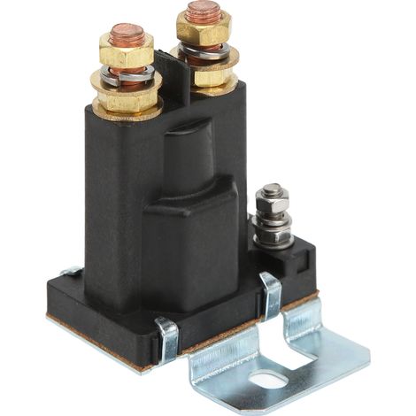 Relais de démarrage 24V 500A, cuivre rouge, fort courant, normalement ouvert, pour chariot élévateur, engins de chantier et systèmes multi-batteries automobiles (1/5)