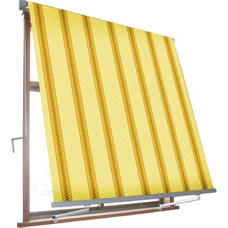 Tente Milos bioclimatique beige/ocra 3x2,45 m avec braccetti extensibles