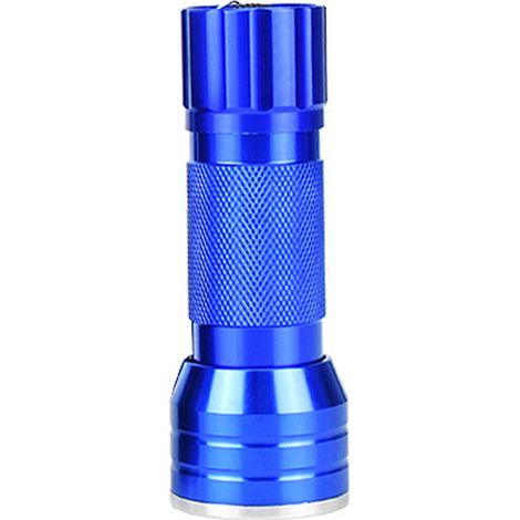 Vingt-et-ungraindirigéLampe torche violette. lampe pour analyse d'urine d'animaux. boîtier bleu (1/5)