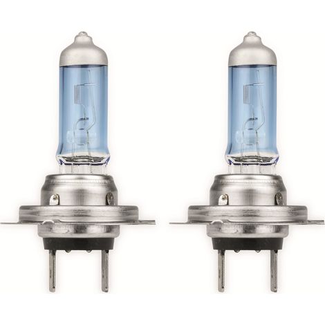 EUFAB Halogen-White Power Light H7, 12V, 55W, PX26D, 2 pièces