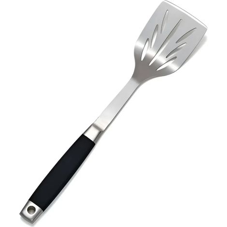 Spatola Barbecue Acciaio Inox Manico Antiscivolo Utensile Griglia
