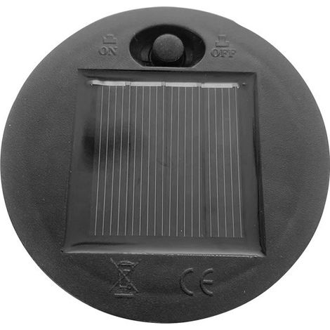 Lot de 2 lanternes solaires de remplacement pour éclairage extérieur, lampes LED suspendues avec boîtier batterie, faciles à poser