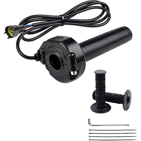 Elektrischer Drehgasgriff für Yozma IN10, Valtinsu Strike Shadow SX, vollständiger Drehgasgriff mit Stecker (1/5)