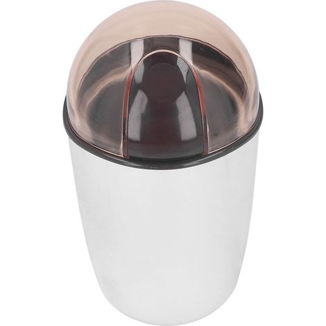 Elektrische Kaffeemühle (200 W), Edelstahlklingen, Gewürzmühle, Ein-Knopf-Bedienung, Kräutermühle, 220-V-EU-Stecker (1/5)