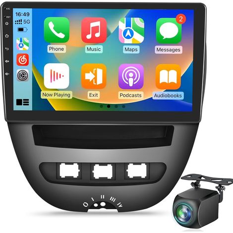Autoradio Android, Écran Tactile 10 Pouces, CarPlay (1/5)