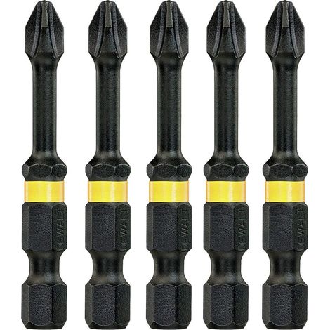 DEWALT Impact Torsion Bits PH1 50mm - Pack of 5