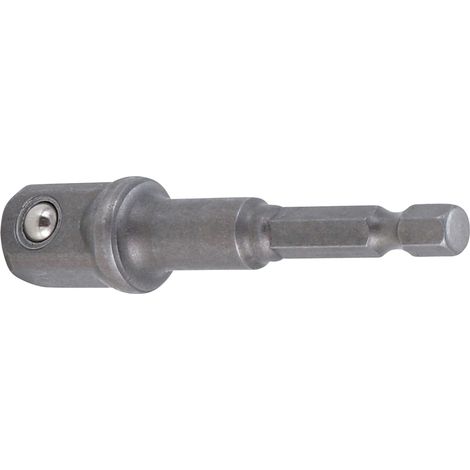 Adaptador taladro bgs technic acero 72 mm 50 gramos (1/4)