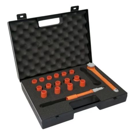 Coffret de douilles isolée 1000V 17 pièces (1/3)