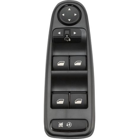 Leve Vitre Retroviseur avant gauche Compatible avec Citroen C4, Picasso, 6554YH 6554.YH 9 Pins Boutons Commande (1/4)