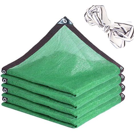 Filet d'ombrage durable pour jardin, serre, arbres et clôtures. (1/5)