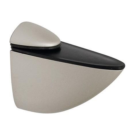 pelikano soporte estante para cristal y madera. regulable de 0 a 40mm. acabado níquel