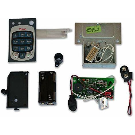 Cisa 07114.17.0 Kit Conversione Cassaforte Digit a Digit Vision 6V serie 82610 82650 82710 82750 (1/2)
