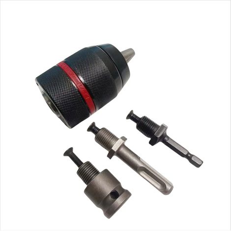 1/2-20 UNF , Autoserrant, 2-13mm Mandrin de Perçage, Adaptateur de mandrin de perçage sans clé, Mandrin SDS Convient à de nombreux types de forets (1/5)