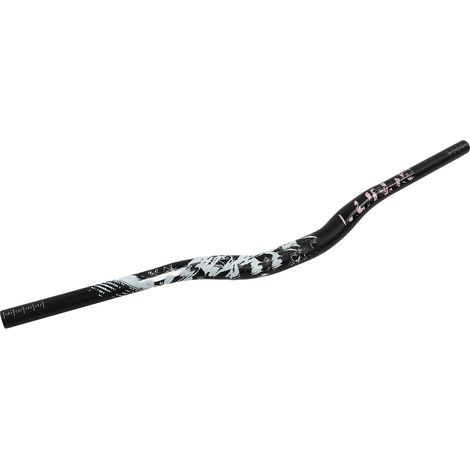 Rehausse-guidon extra longue en alliage d'aluminium 31,8 x 720 mm pour vélo, noire (1/5)