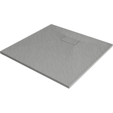 Mexen Hugo plato de ducha cuadrado SMC 90 x 90 cm, gris - 42619090 (1/5)