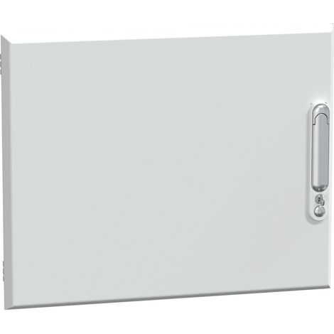 PrismaSeT IP40-Tür, 480 mm hoch, reversibel, 9 vertikale Module à 50 mm (1/2)