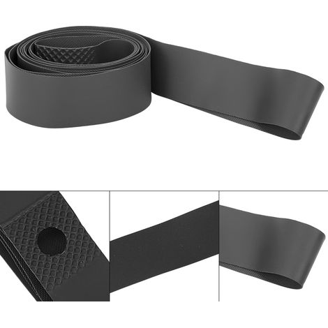 Bande anti-crevaison PVC noir pour VTT 26 pouces, protection de roue vélo tout-terrain