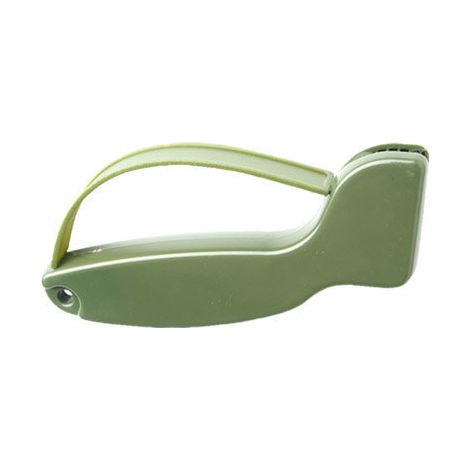 Afilador de bolsillo tipo D Mil-tec Olive para cuchillos de cocina, multifuncional.