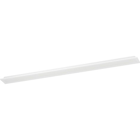 Plafoniera Moderna Moradillo Acciaio Bianco Plastica Led 28W 3700Lm Ip20 (1/2)