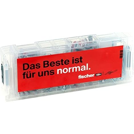 Fischer  Mini-FixTainer  DuoPower  "Klopp  Signature"  Caja  de  acción  160  pzas.  -  568544