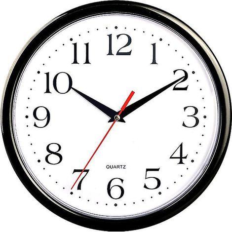 1 horloge murale à base blanche (1/3)